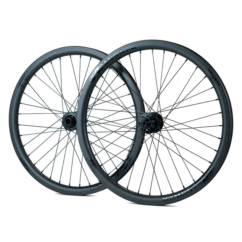 Answer Bmx Pro Carbon 20mm Front W/ Disc Rear Wheelset Pro 20