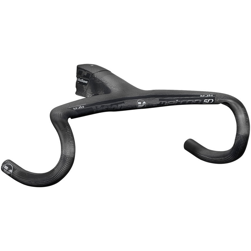 Vision Metron 5D ACR 3K Integrated Handlebar 100mm Stem Length 420mm Width -6 Angle Internal Cable Routing ACR  Carbon