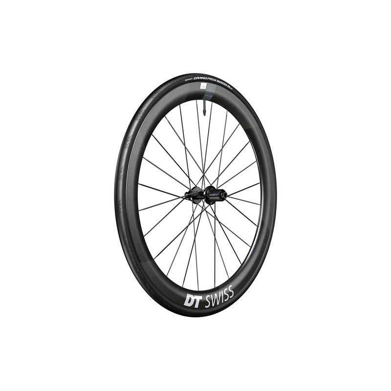 DT Swiss ARC 1400 DiCut 50 Carbon Tubeless 700C Rear Wheel WTS w/GP5000 STR Tire