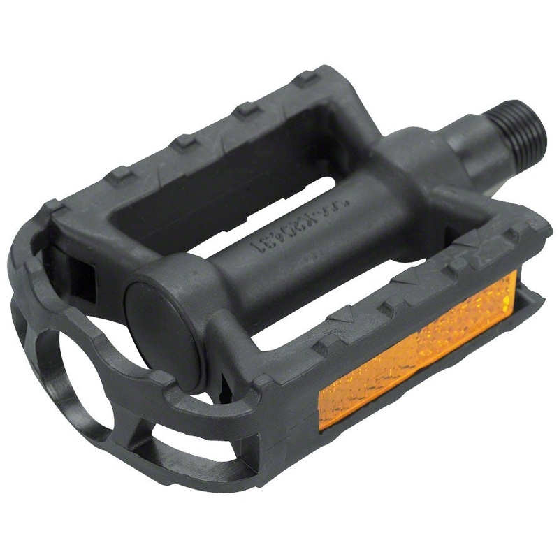 Dimension Junior Pedals - Platform Plastic 1/2" Black