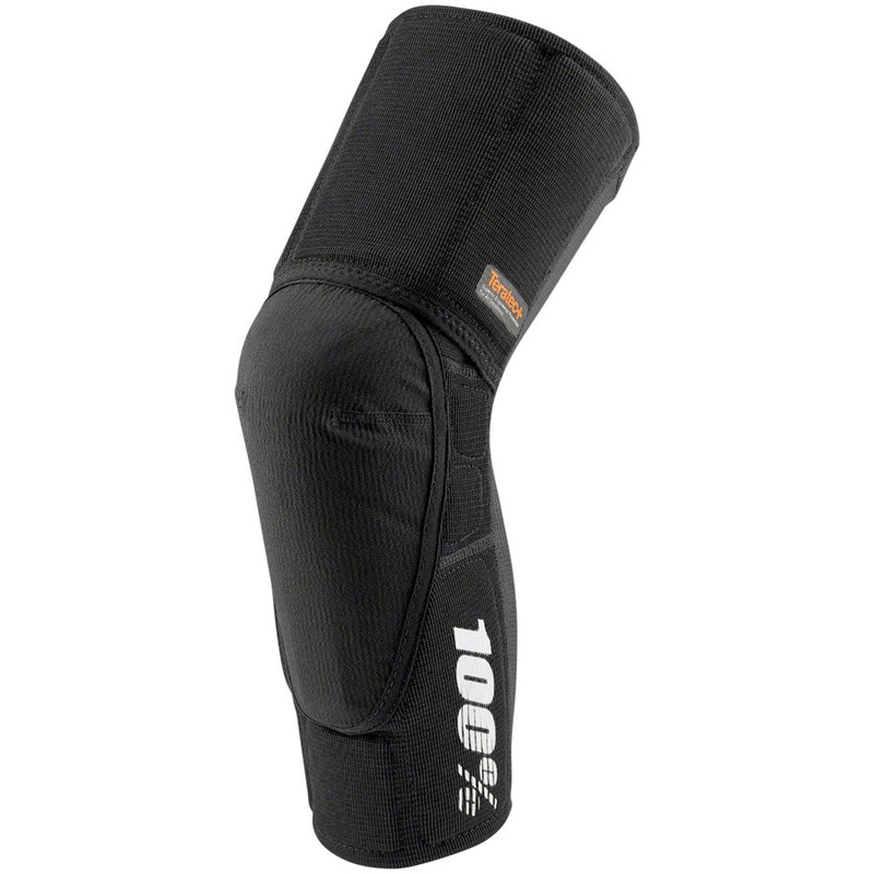 100% Teratec + Knee Guards - Black Large