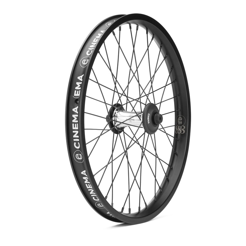 Cinema 888 FX Front Wheel Black