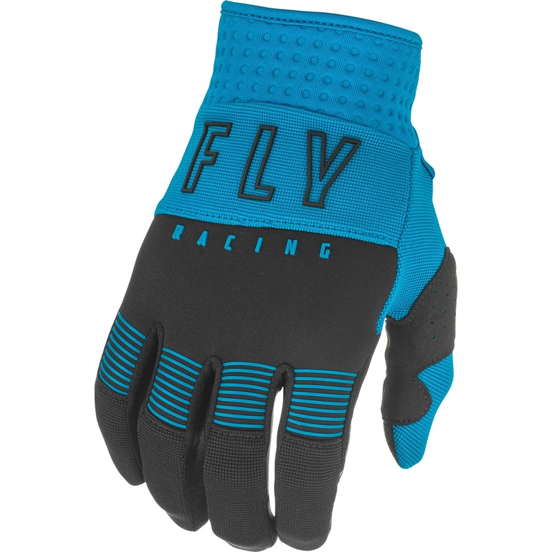 Fly Racing F-16 BMX Race Gloves-Blue/Black Adult Large (10)
