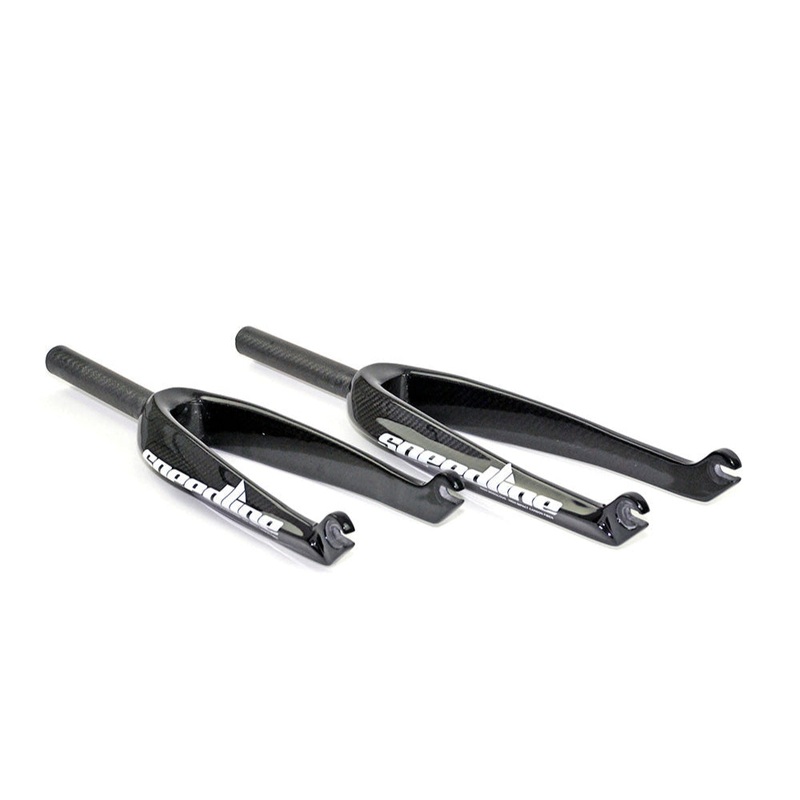Speedline Elite Carbon Fiber BMX Pro & Pro Cruiser Race Fork (10mm) 20" Pro Gloss Carbon