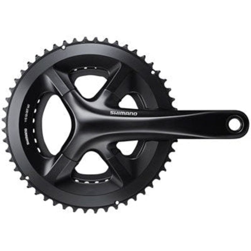 105 FC-RS510 Crankset - 175mm 11-Speed 50/34t 110 Asymmetric BCD Hollowtech II Spindle Interface BLK
