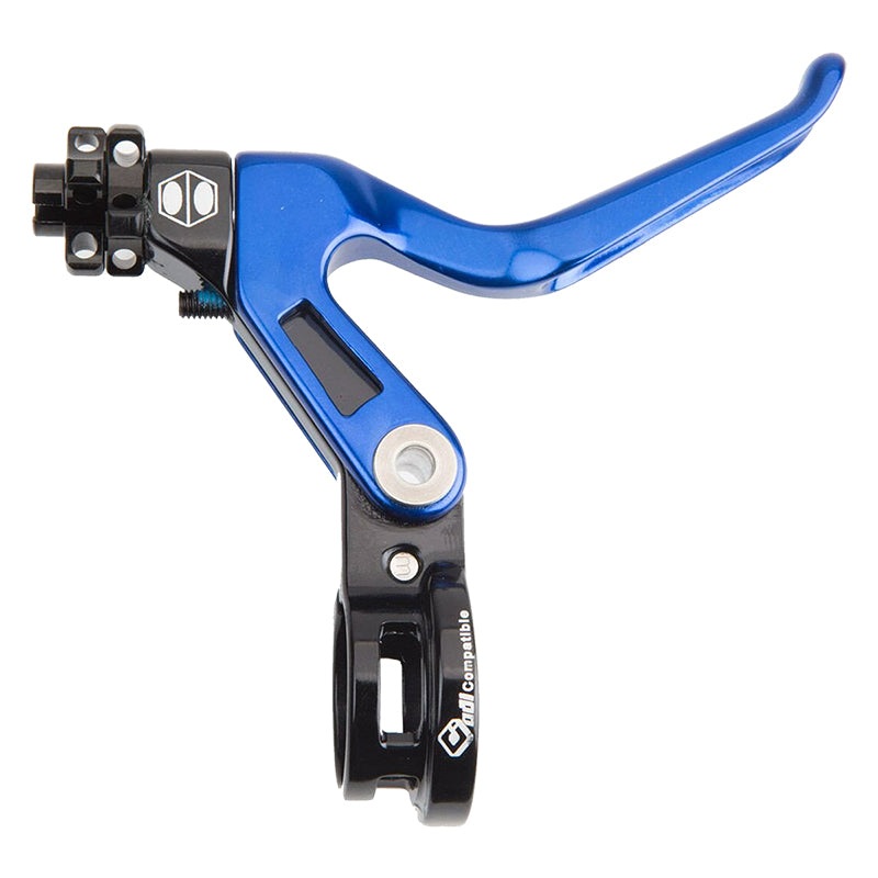 Box One Genius BMX  V-/Mech Disc Brake Lever - Long Reach - Blue