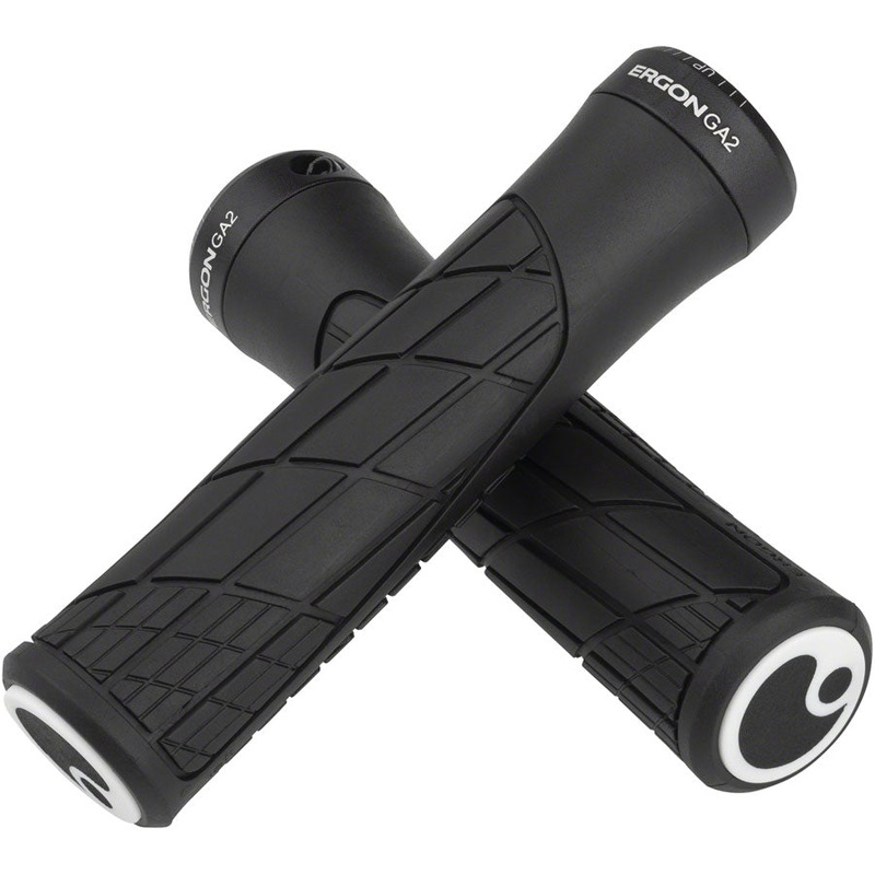 Ergon GA2 Grips - Black Lock-On