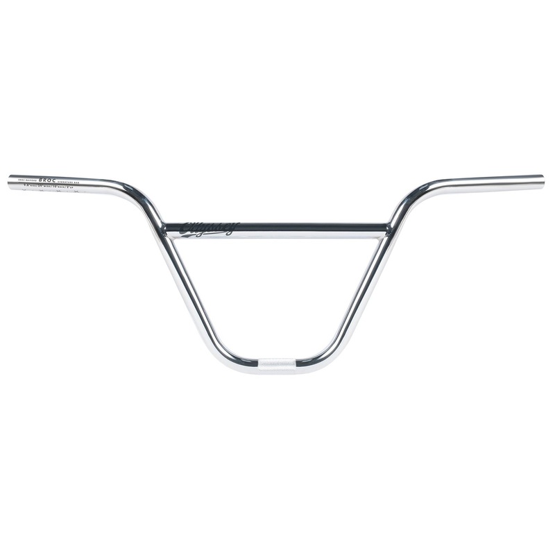 Odyssey Broc Raiford BMX Handlebars-9.8" Chrome