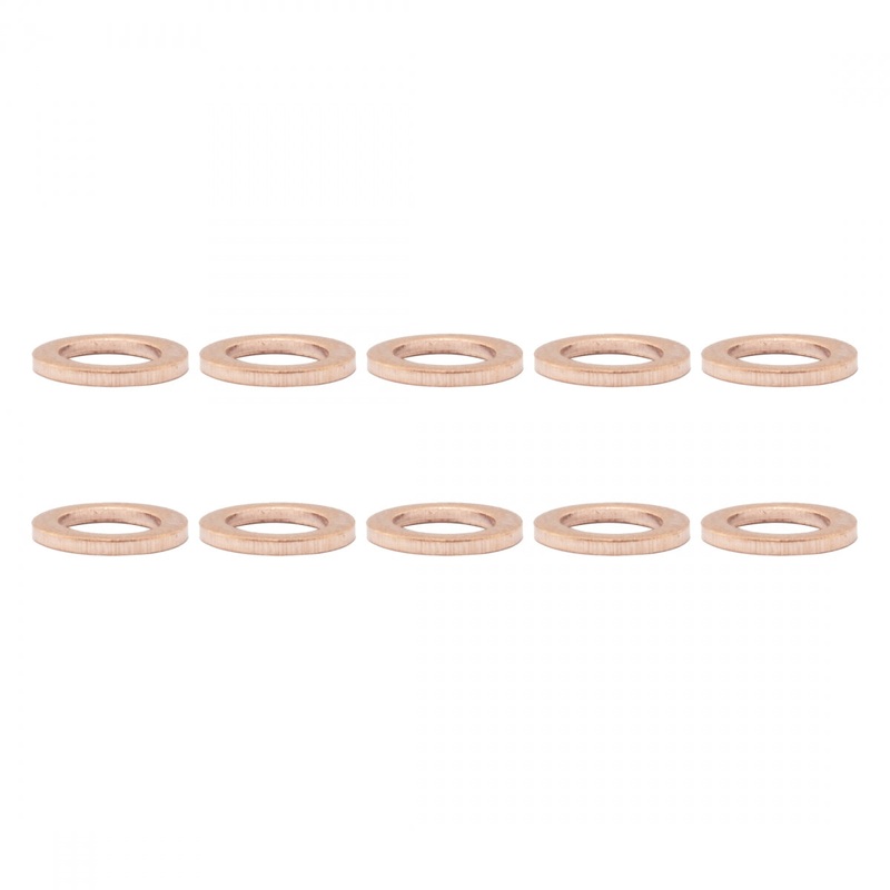 Brake Disc Sunlt Hose Fitng Oil Seal Pt06 9X6X1Mm Brass F/Avid/Hayes/Magura/Shi Bgof10