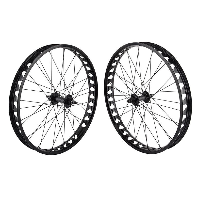 26" SE Racing Fat Ripper Wheelset - 36H - Black - fits 2016-18 models