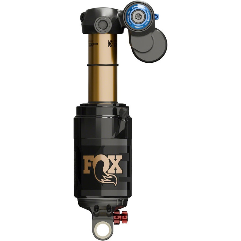 FOX FLOAT X2 Factory Rear Shock - Trunnion Metric, 185 x 55 mm, 2-Position Lever, Kashima Coat