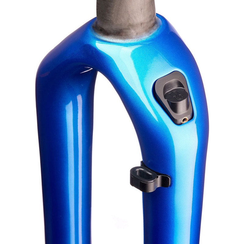Cane Creek Invert CS 30th Anniversary Gravel Suspension Fork - 700c, 40 mm, 12 x 100 mm, 45 mm Offset, Climb Switch, Blue