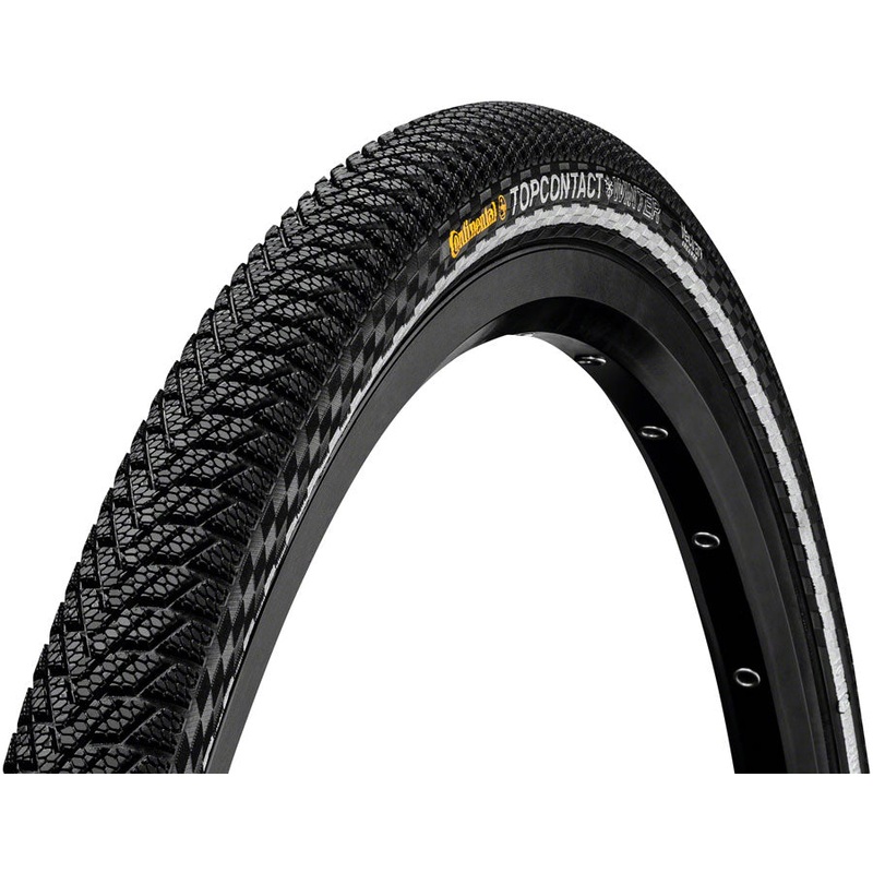 Top Contact Winter II Premium Tire - 27.5 x 2.00 Clincher Folding BLK/Reflex Vectran Breaker E50