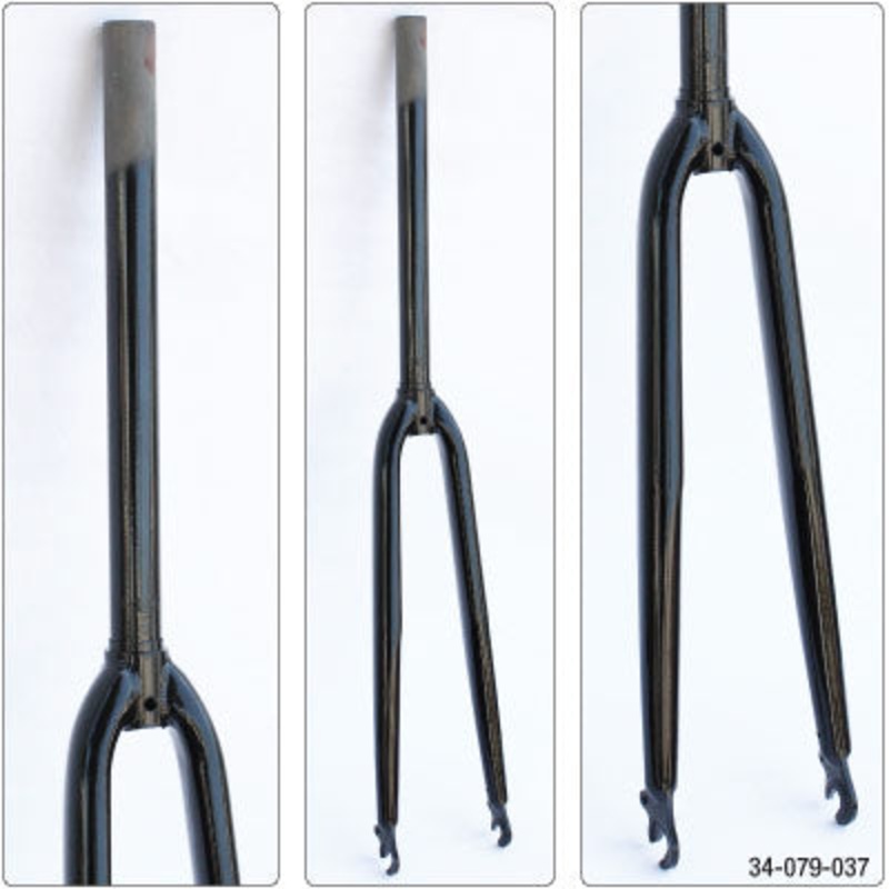Uc Replacement Fork,700 Road 1'',Bk,Threadless,See Specs Replacement Forks Ultracycle Forks  700C 700c Black