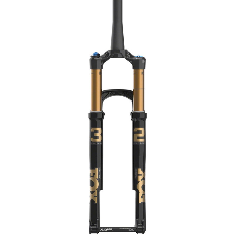 FOX 32 Step-Cast Factory Suspension Fork - 29", 100 mm, 15 x 110 mm, Kabolt SL, 44mm Offset, GRIP SL Damper, Push-Lock, Shiny Black