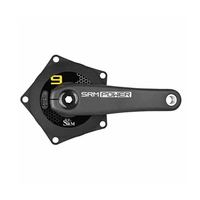 SRM Origin Track Carbon Composite PM9/24mm Steel Spindle/PC8 Bundle Black White 167.5mm
