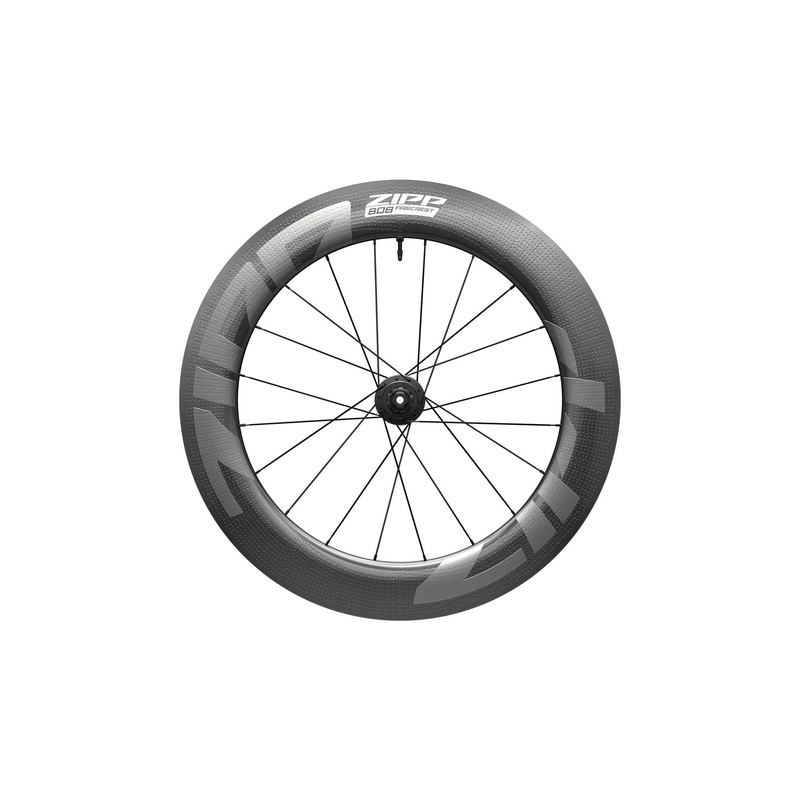 Zipp 808 Firecrest Carbon Disc-Brake Tubeless Rear Wheel Black HG11 (Shimano / SRAM 11s)