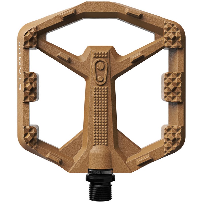 Crankbrothers Stamp 0 Pedals - Platform Aluminum 9/16" Brown Small