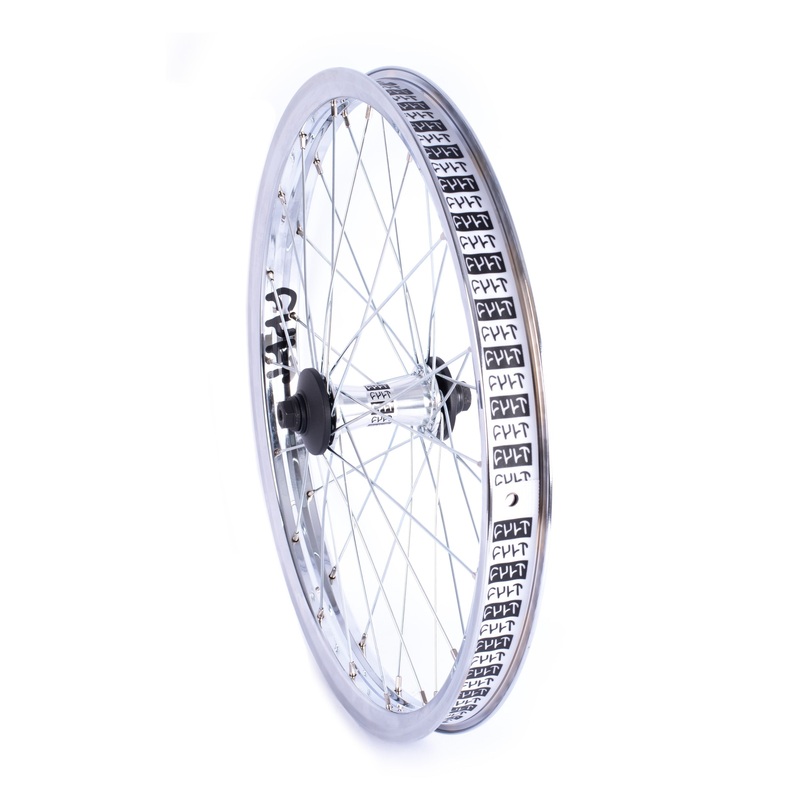 Crew Front Wheel v2 / black & polished Black