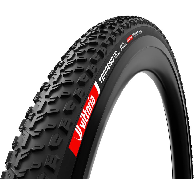 Vittoria Terreno T70 Coarse Loose Tire - 700 x 45 Tubeless Folding Black Gravel Endurance Graphene G2.0