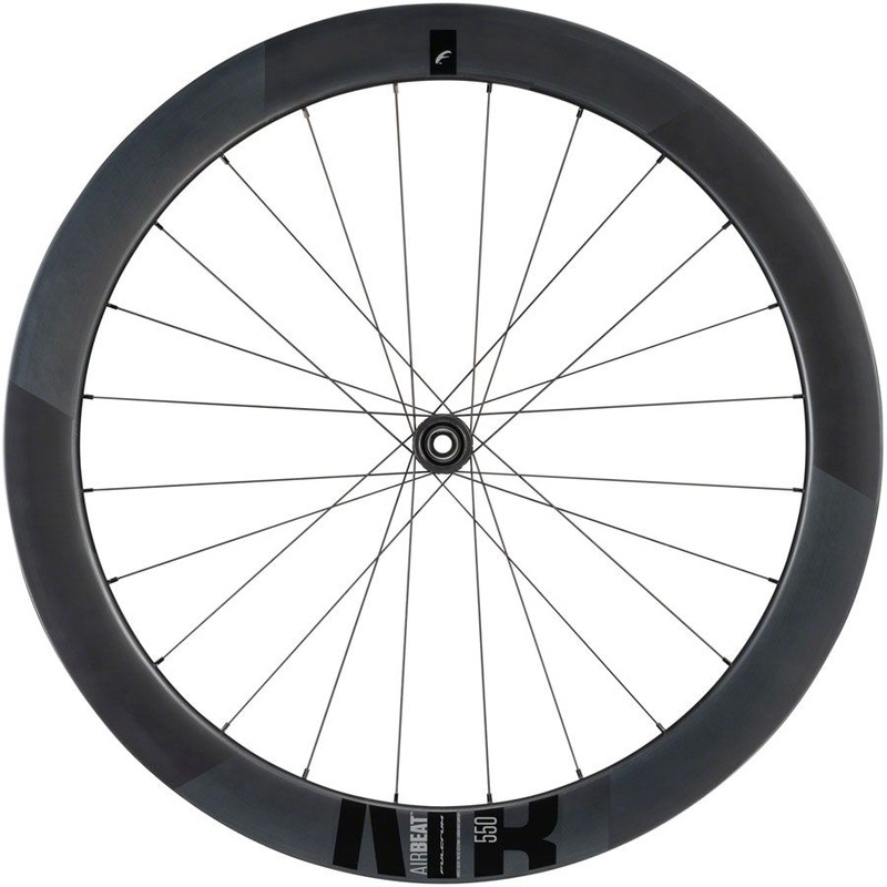 Airbeat 550 DB Front Wheel - 700c, 12 x 100mm, Center-Lock, Black