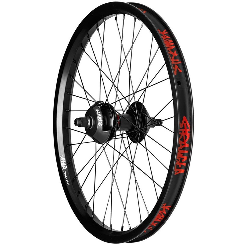 Stranger Crux V2 Rear Freecoaster Wheel - RHD Black RHD