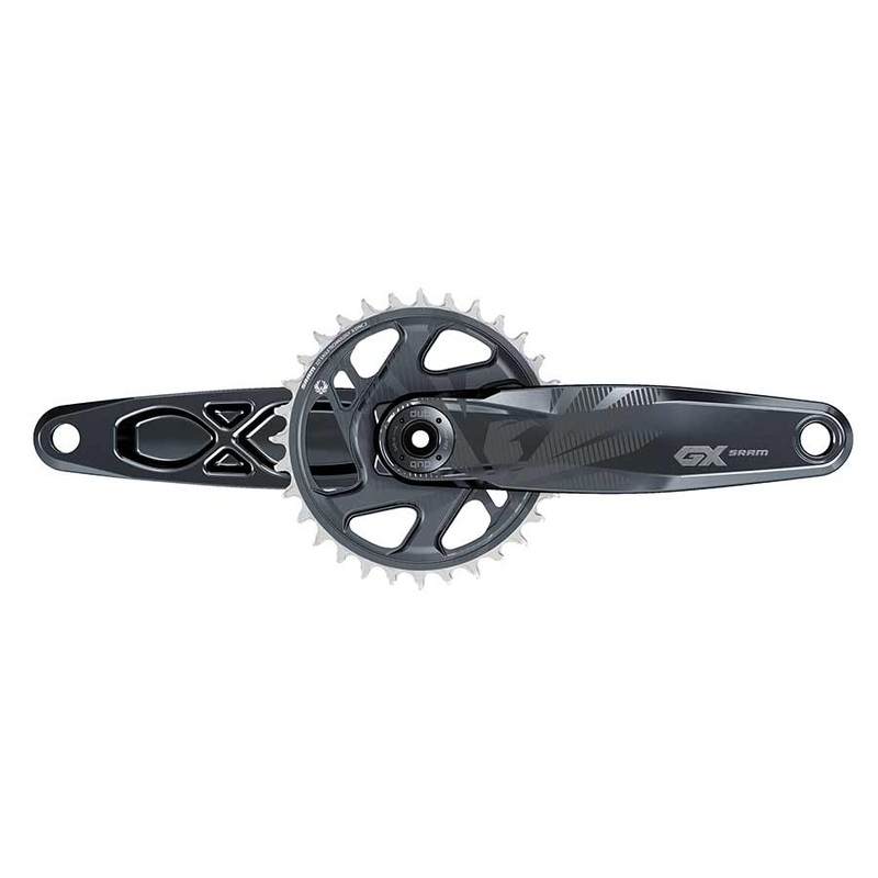 GX Eagle Boost Crankset - 165mm 12-Speed 32t Direct Mount DUB Spindle Interface Lunar 55mm Chainline
