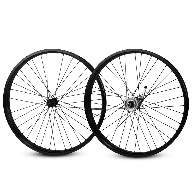 26"X57mm 3s Wheelset - Cobra Matte Black