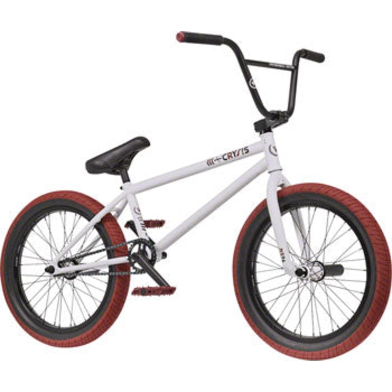 We The People Crysis 20.5"TT Bike-Matte White
