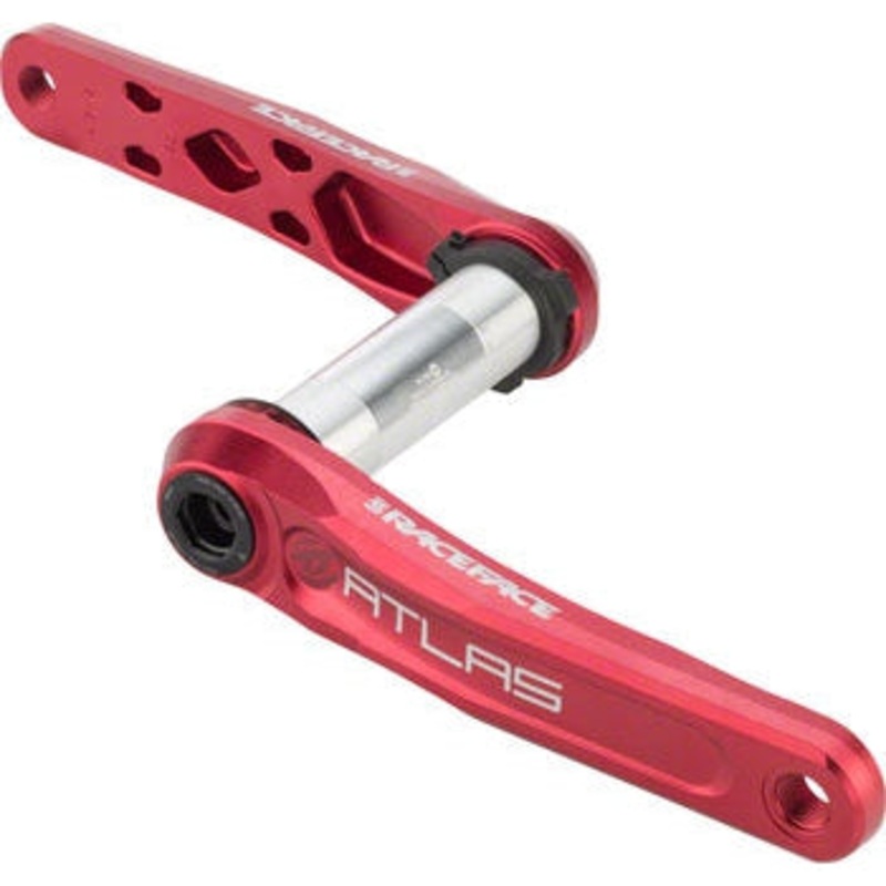 Atlas Bicycle Crankset - 175mm, Direct Mount, RaceFace CINCH Spindle Interface Red