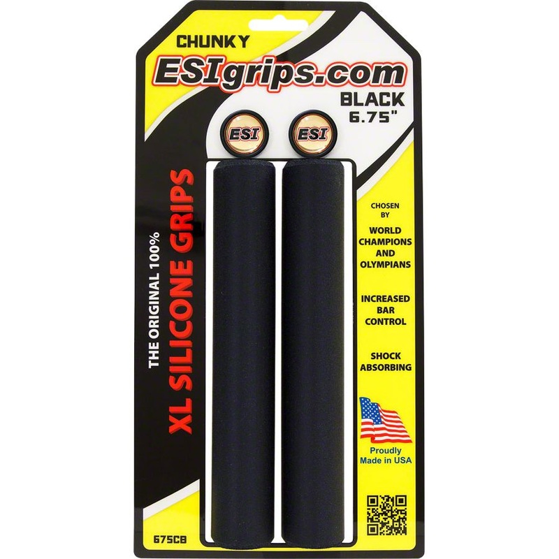 XL 6.75 XL Chunky Grips - Black