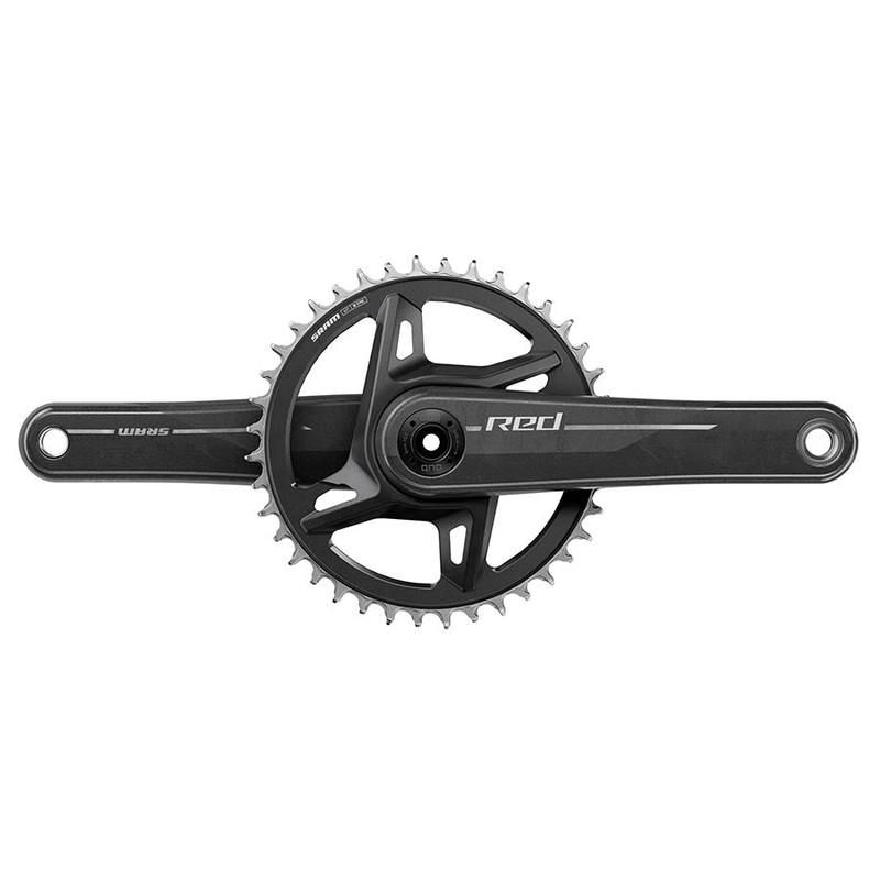 RED 1x XPLR Wide Crankset - 160mm 13-Speed 40t 8-Bolt Direct Mount DUB Spindle Natural Carbon E1