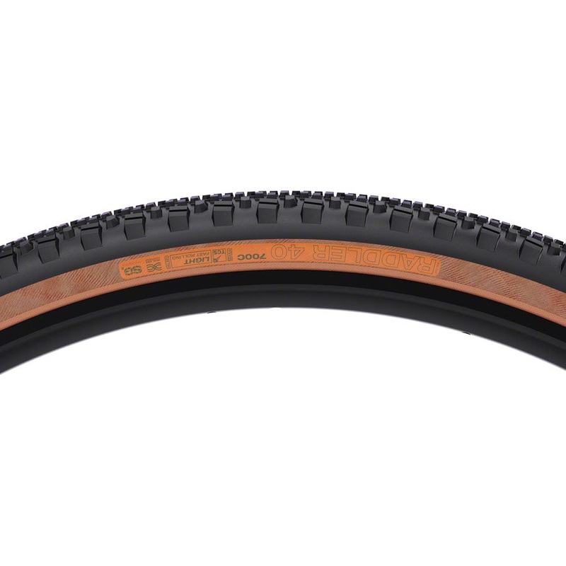 WTB Raddler Tire - 700 x 40, TCS Tubeless, Folding, Tan, Light, Fast Rolling, SG2