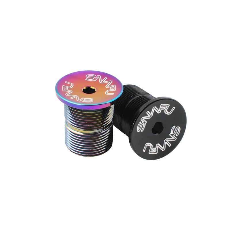 Snafu Threaded Top Cap - M25 Black