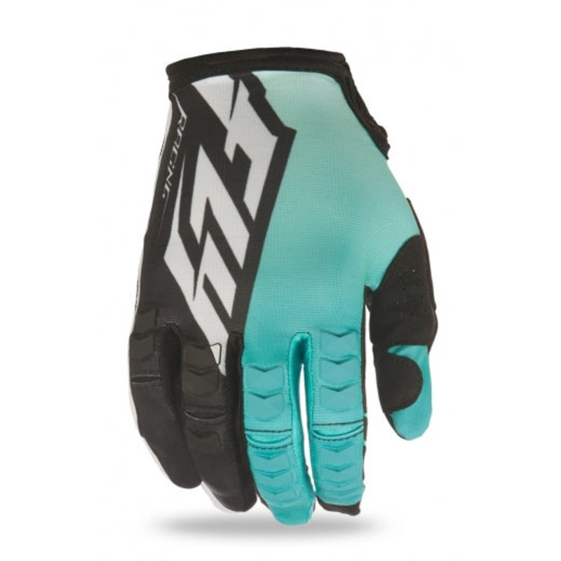 Fly Racing 2016 Kinetic Glove-Teal/Black Youth X-Small (3)
