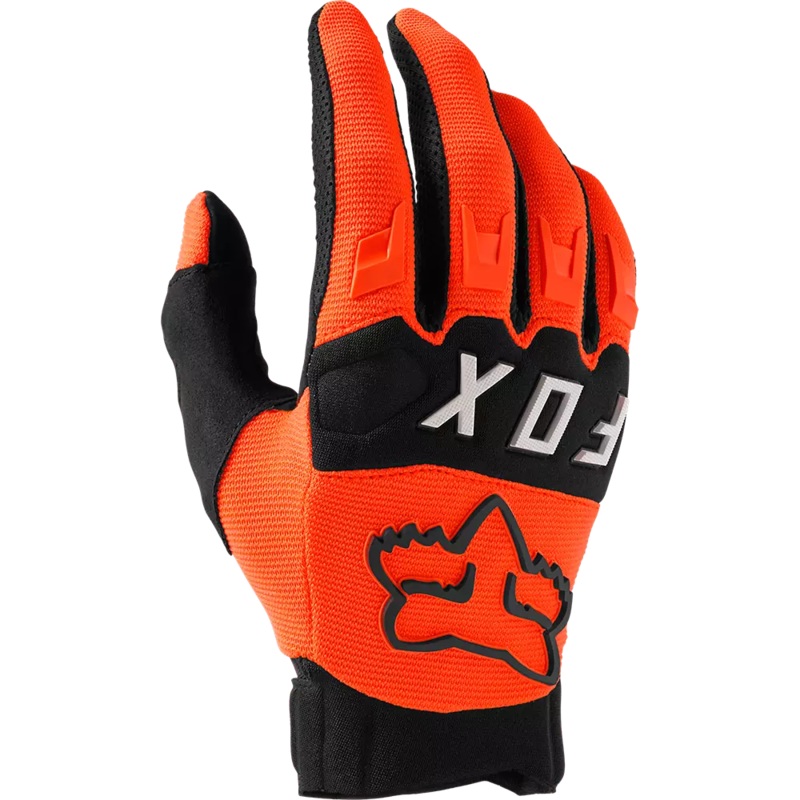Dirtpaw Mountain Bike Glove Orange Small