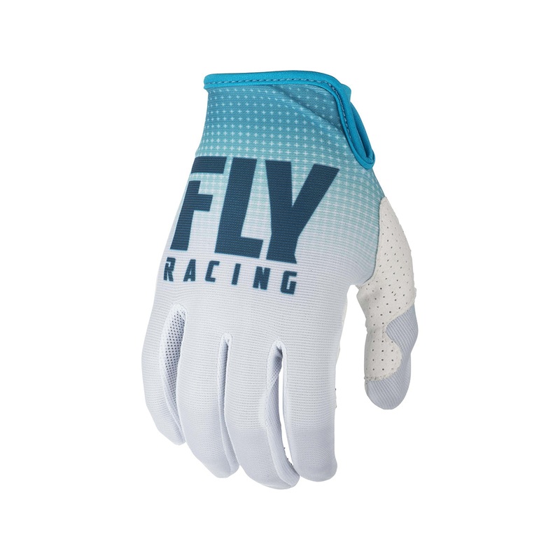 FLY RACING 2019 Lite Gloves-Blue/White Adult X-Small (7)