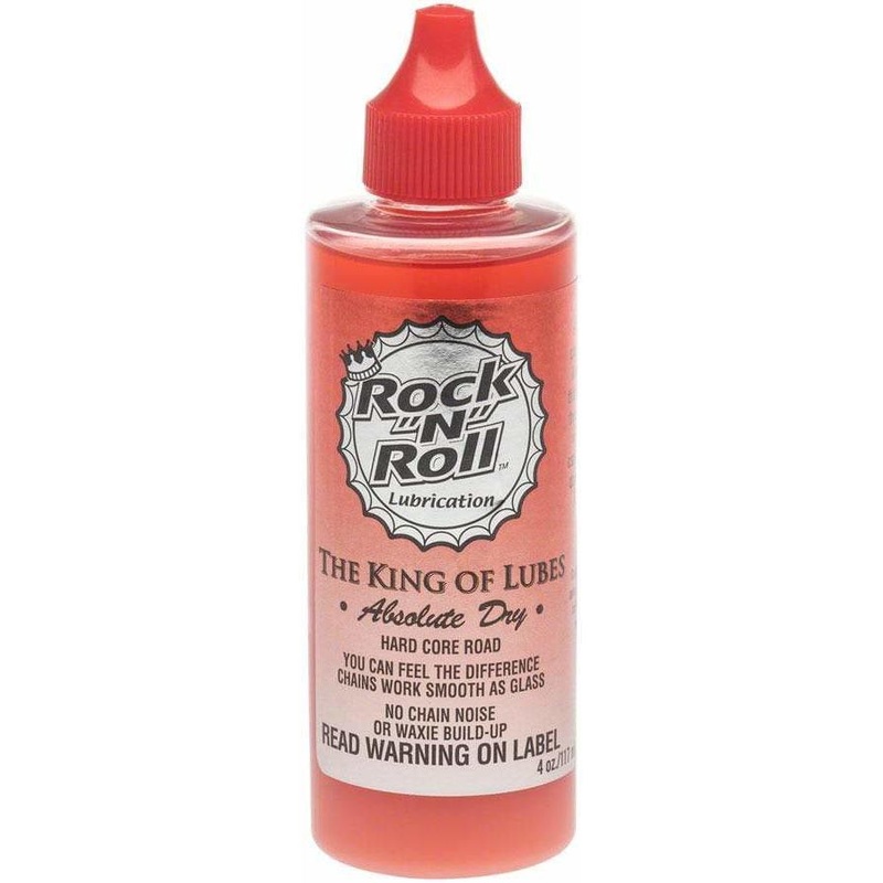 Premium Bike Chain Lube - 4 oz Drip Bottle 4 oz Red Absolute Dry - Road Bikes