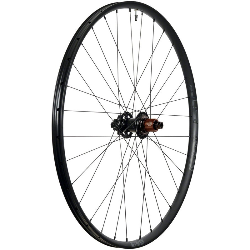 Stans Crest MK4 Rear Wheel - 29 12 x 142mm 6-Bolt Micro Spline Black