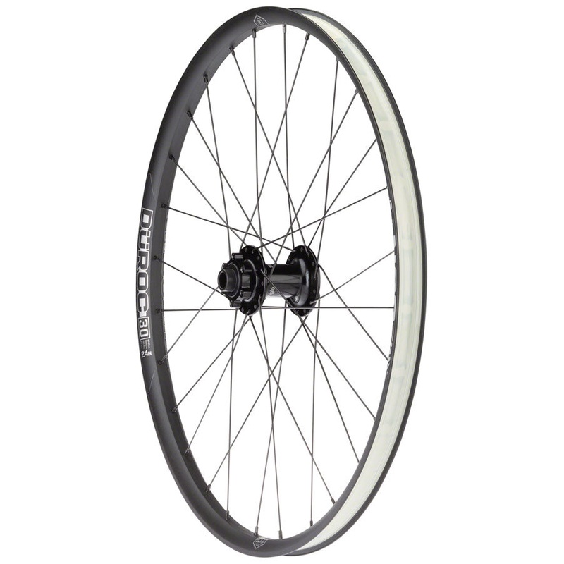 Sun Ringle Duroc 30 JUNIT Front Wheel - 24", 15/QR x 100mm, 6-Bolt, Black