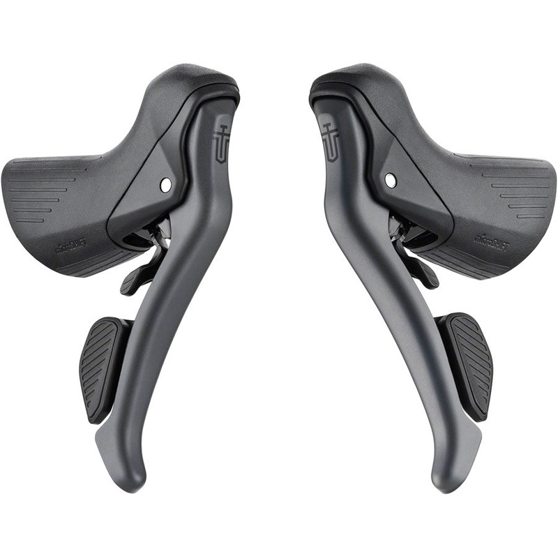 Sword Drop Bar Shifter/Brake Lever Set - 2x 10-Speed Sword Compatible Gray Version B