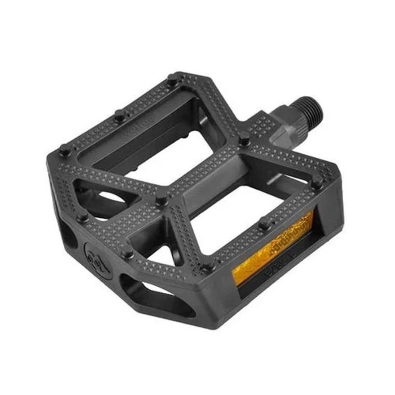 Wellgo B289 Resin Platform BMX Pedals - 9/16" - Black