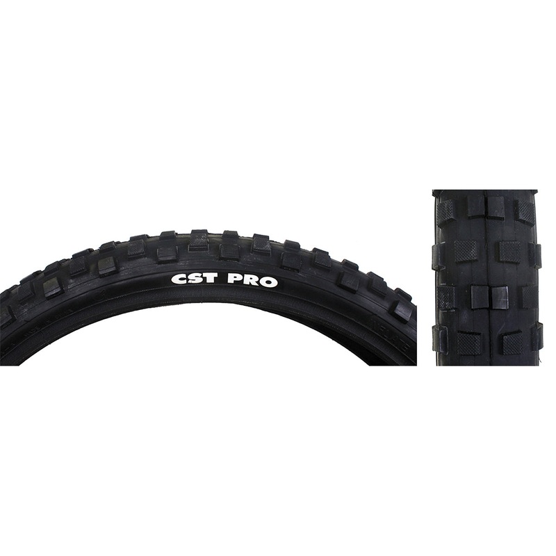 20x1.75 CST Caesar Retro Tread BMX Tire - Black