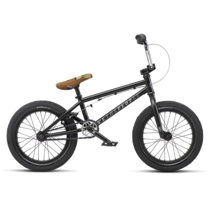 We The People Seed 16" Bike-Matte Black