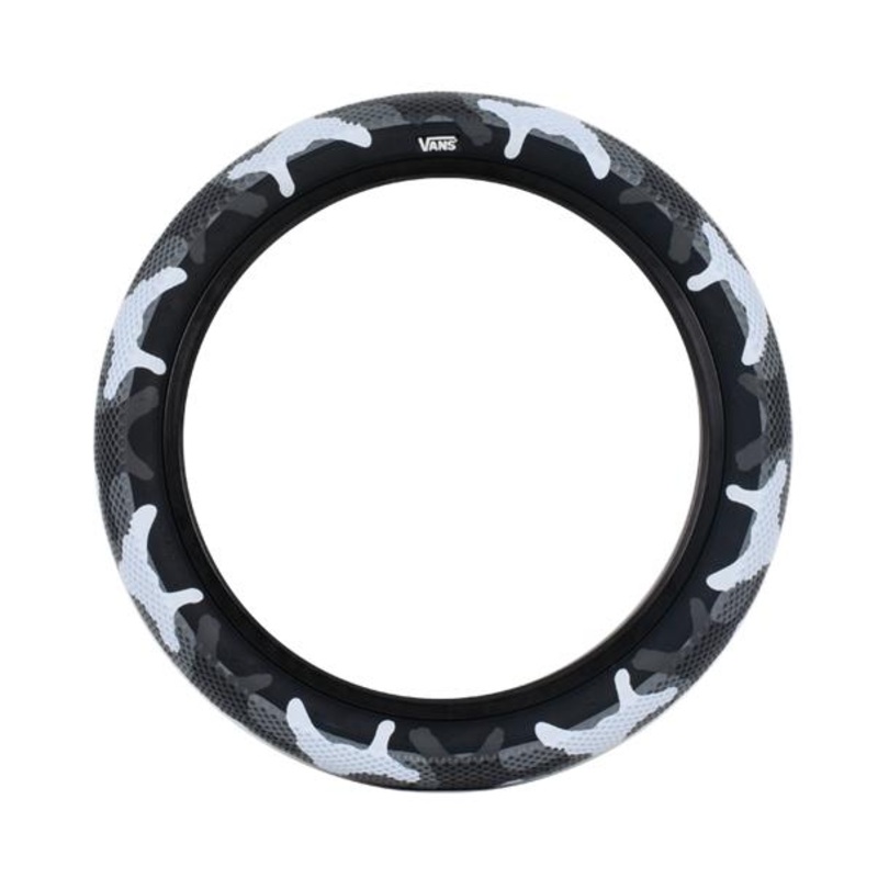 16x2.30 Cult BMX Vans Tire - Gray Camo w/ Black Sidewall