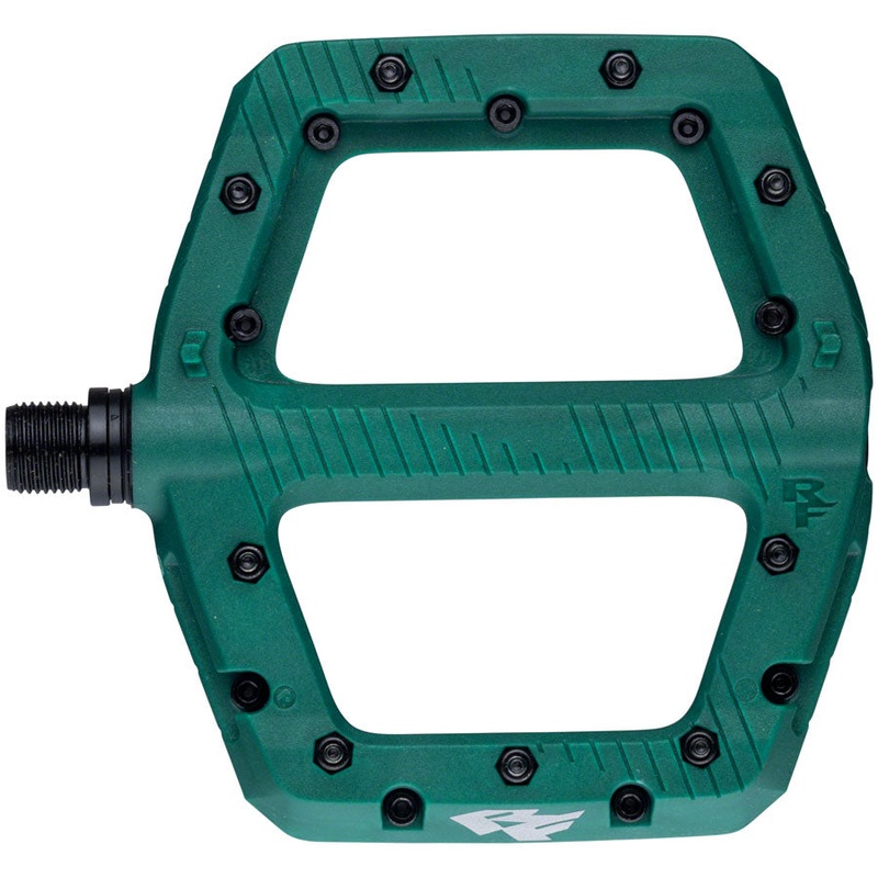 RaceFace Chester Pedals - Platform, Composite, 9/16", Large, Green