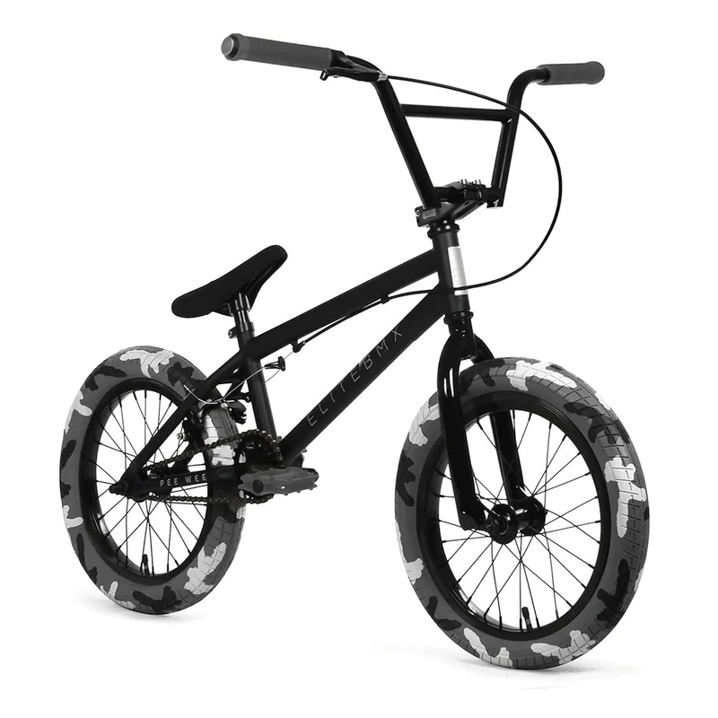 18" Elite Pee Wee Black/grey camo