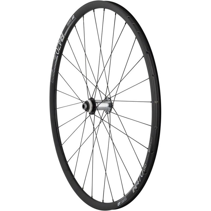 Ultegra/DT R470db Front Wheel - 700 12 x 100mm Center-Lock BLK