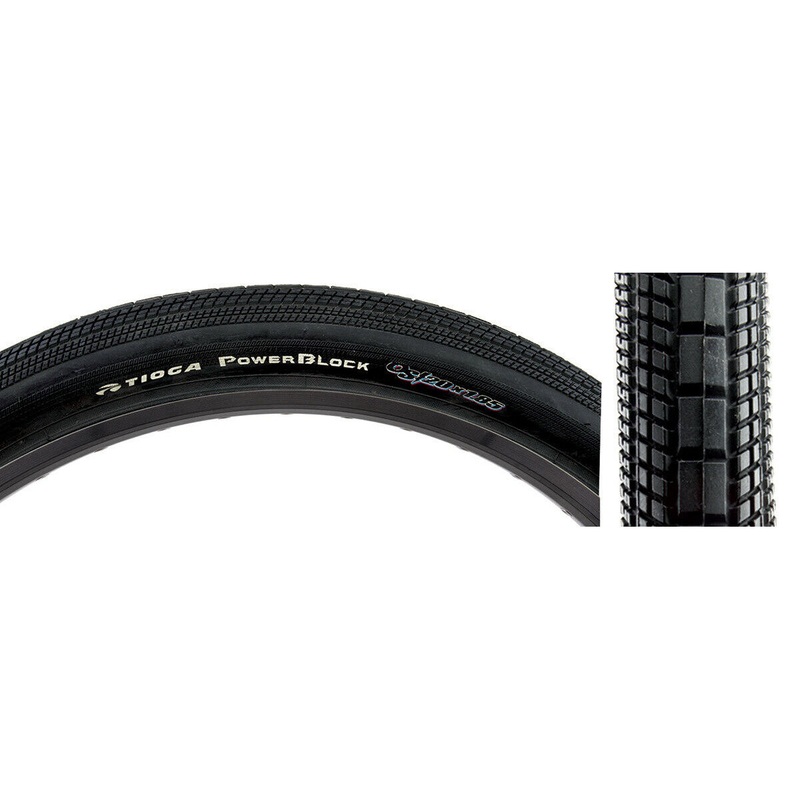 24x1.60 Tioga Power Block BMX tire - Black
