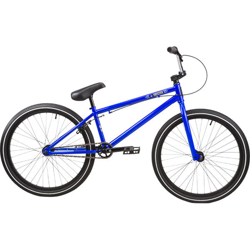 DK Cygnus BMX Bike-24"-Gloss Neon Blue
